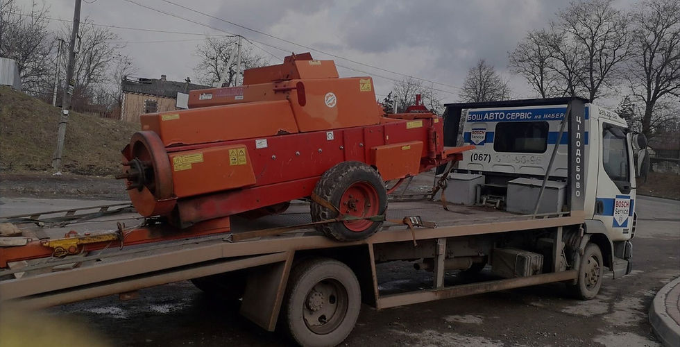 Послуги евакуатора для спец. техніки